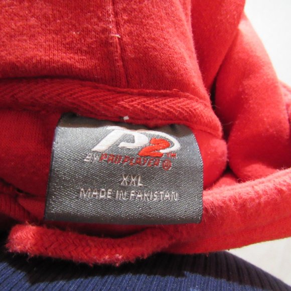 Texas Tech Men's Hoodie Pullover XXL Red Cotton Blend VG - Picture 9 of 10